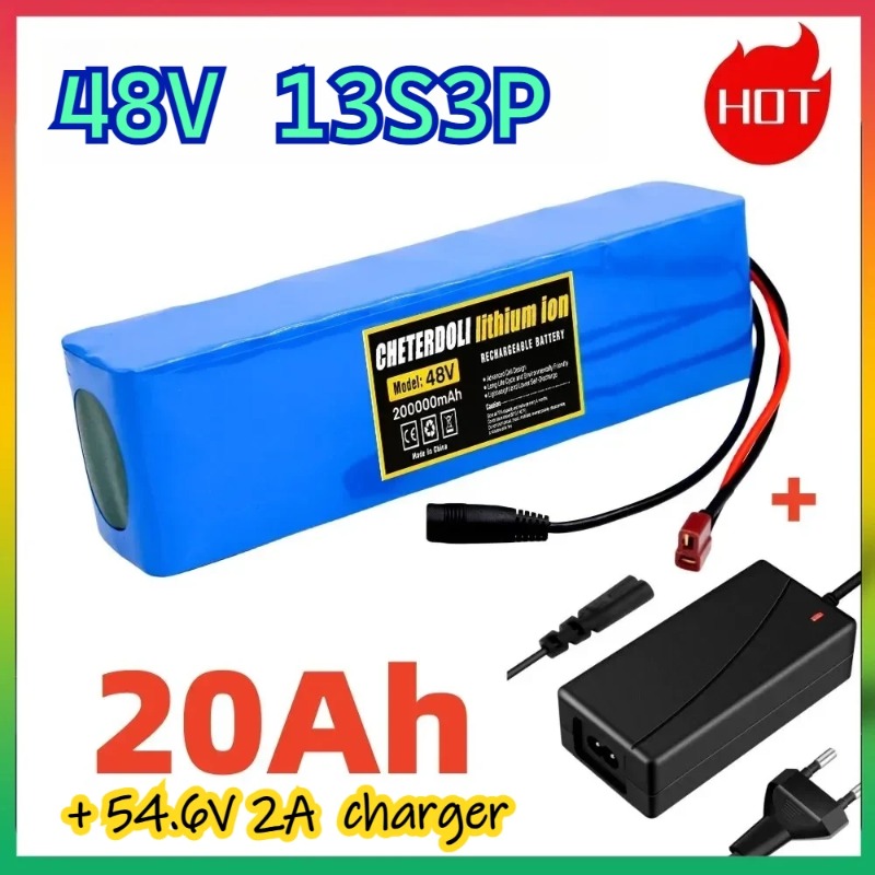 Ebike Battery 48V 20Ah Hailong - Batteria agli ioni di litio 20Ah