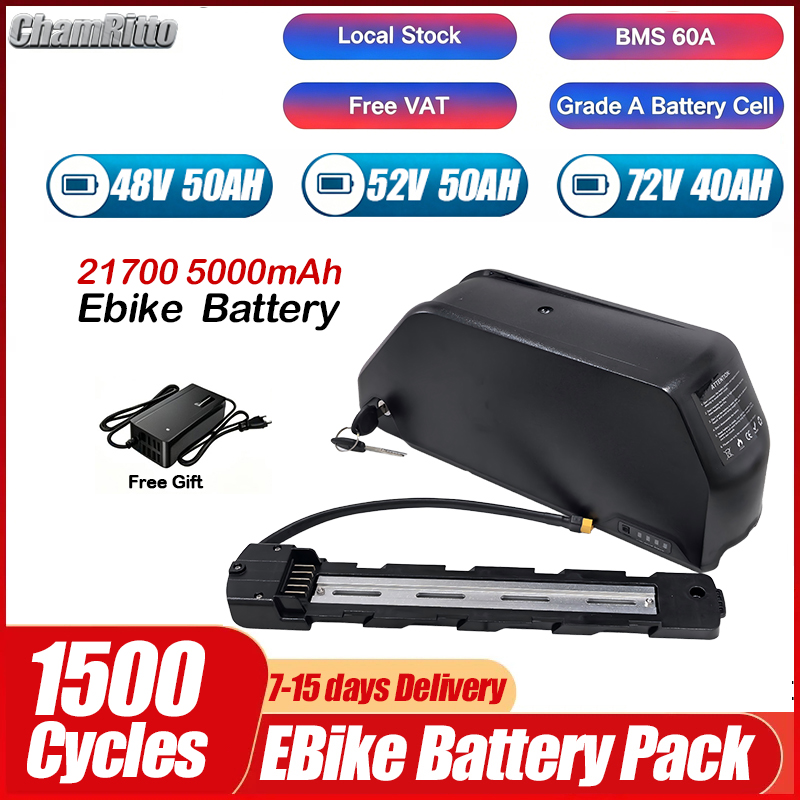 Electric Bicycle Battery 72V 30Ah - Bicicletta elettrica 36v 48v 52v 25ah