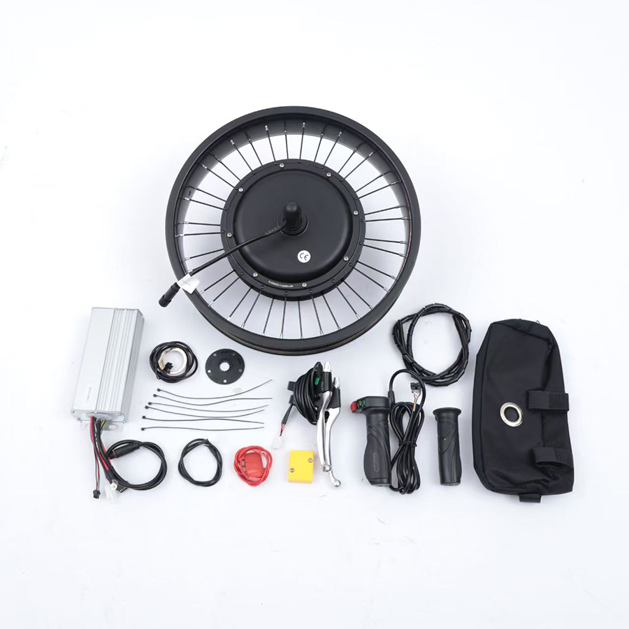 Ebike Conversion Kit 72V 3000W - Kit di Conversione Motore Posteriore per