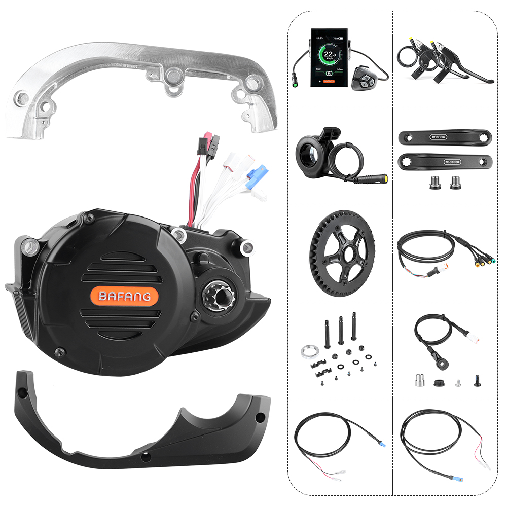 Mid Drive Motor Kit 52V 1000W - Kit di Conversione per Bicicletta Elettrica