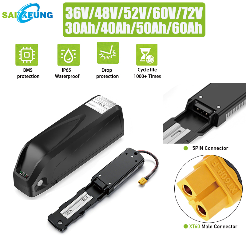 Ebike Battery 48V 20Ah Hailong - Batteria Ebike Hailong 36V 48V 52V