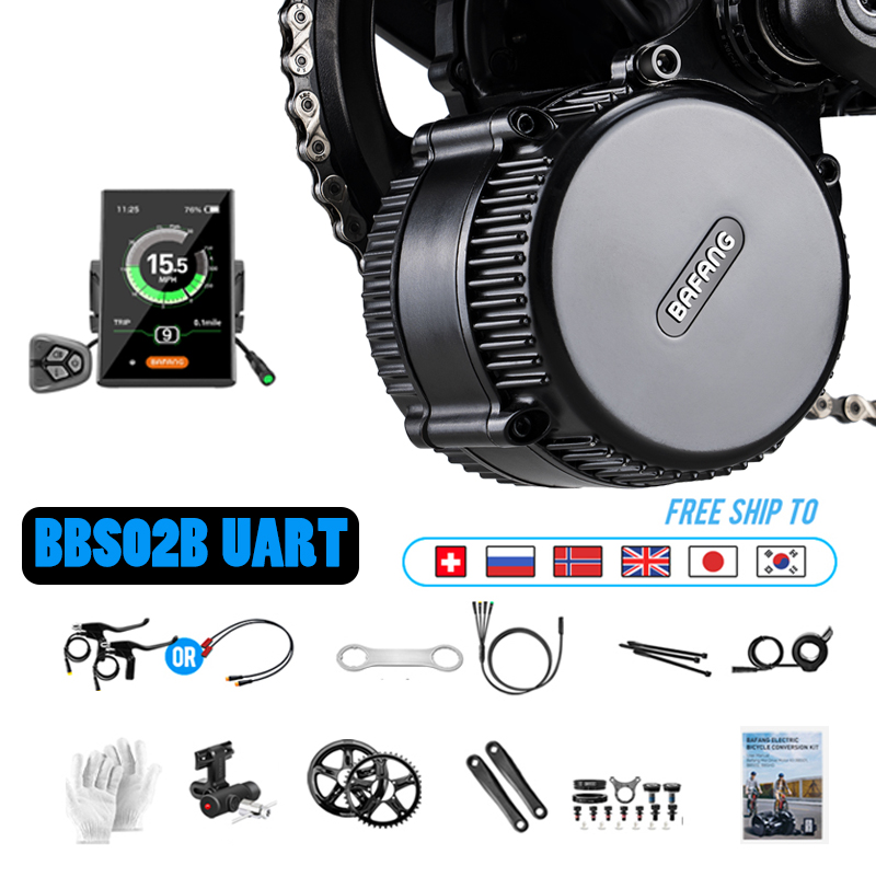 Bafang Bbs02B 48V 750W Mid Drive Kit - Bafang M325 M215 Kit di conversione