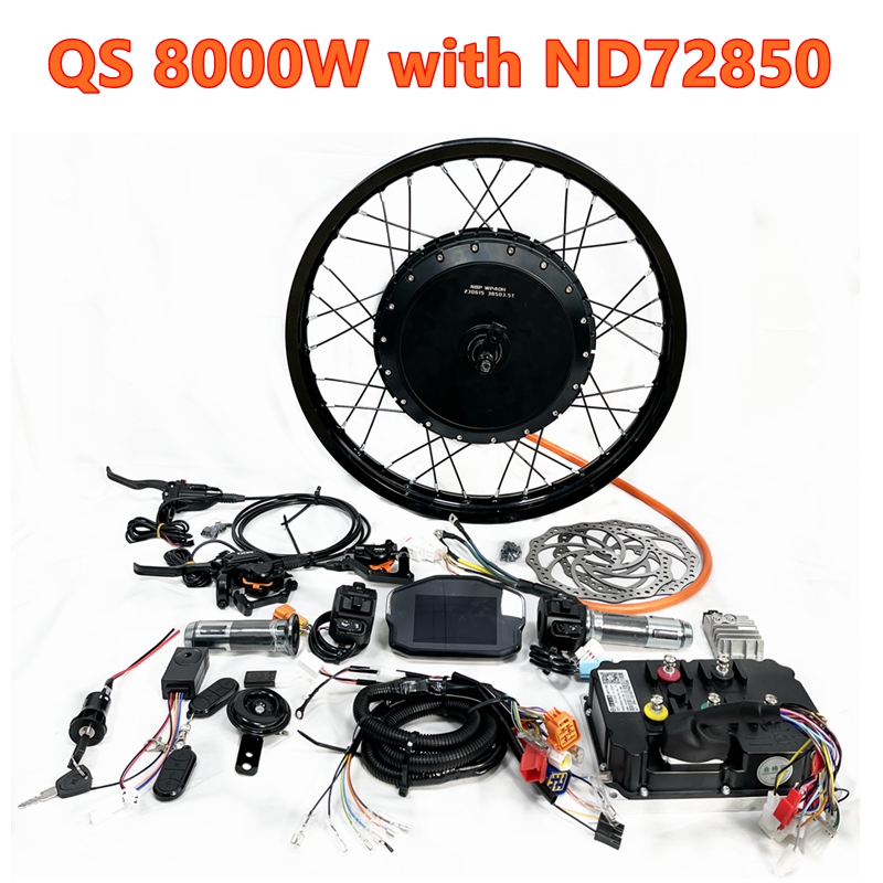 72V 5000W Hub Motor Kit - Kit ruota motore brushless QS273 40H
