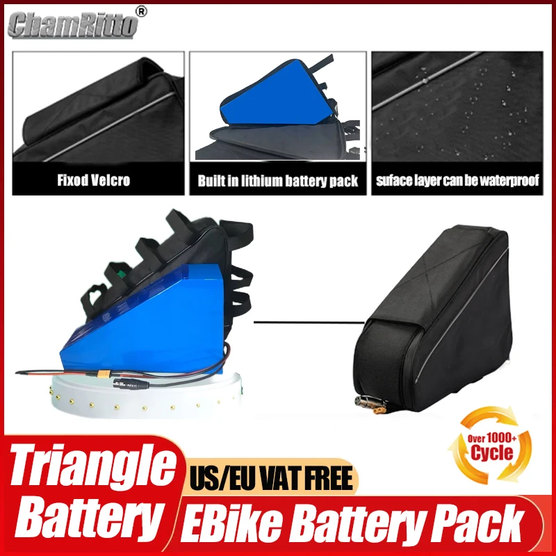 Batteria Triangolare al Litio  - Ebike Conversion Kit 72V 3000W recensione e prezzo