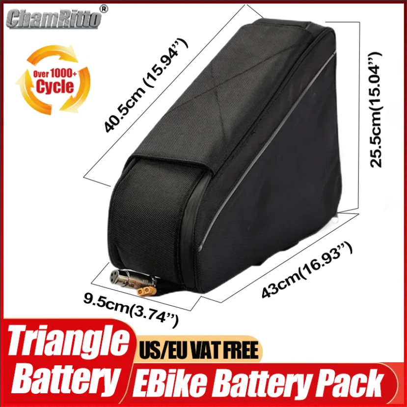 Batteria Triangolare al Litio  - Ebike Conversion Kit 72V 3000W recensione e prezzo