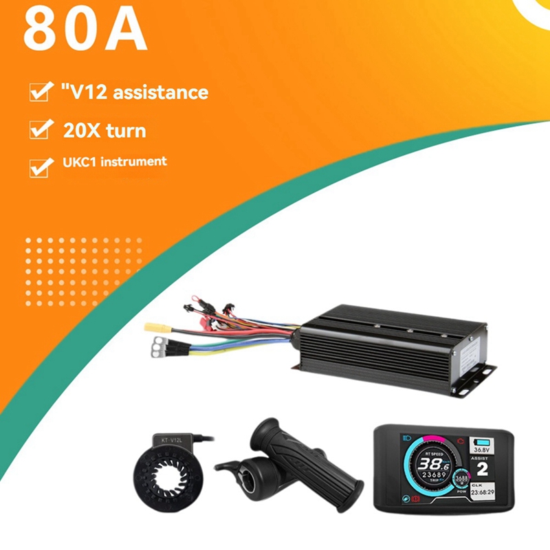 Set Controller per E-Bike a Tr - Sine Wave Controller 48V 72V 80A recensione e prezzo