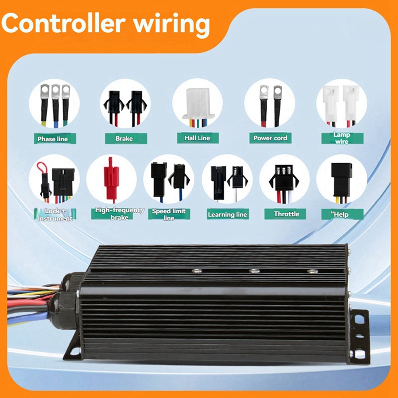 Set Controller per E-Bike a Tr - Sine Wave Controller 48V 72V 80A recensione e prezzo
