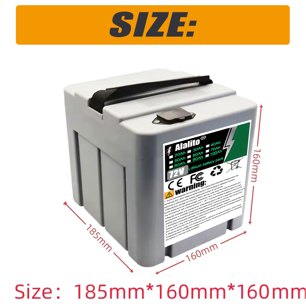 Batteria al litio 72V, per att - Electric Bicycle Battery 72V 30Ah recensione e prezzo