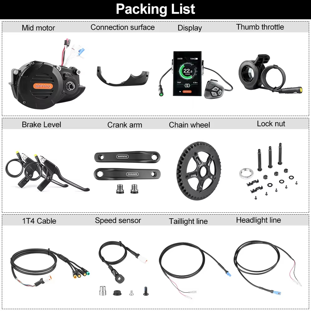Bafang M620 G510 48V 52V 1000W - Mid Drive Motor Kit 52V 1000W recensione e prezzo
