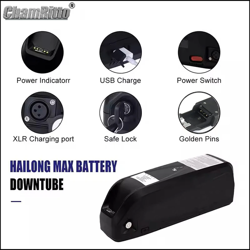 Batteria Ebike 72V 60V 48V 20A - Ebike Battery 48V 20Ah Hailong recensione e prezzo