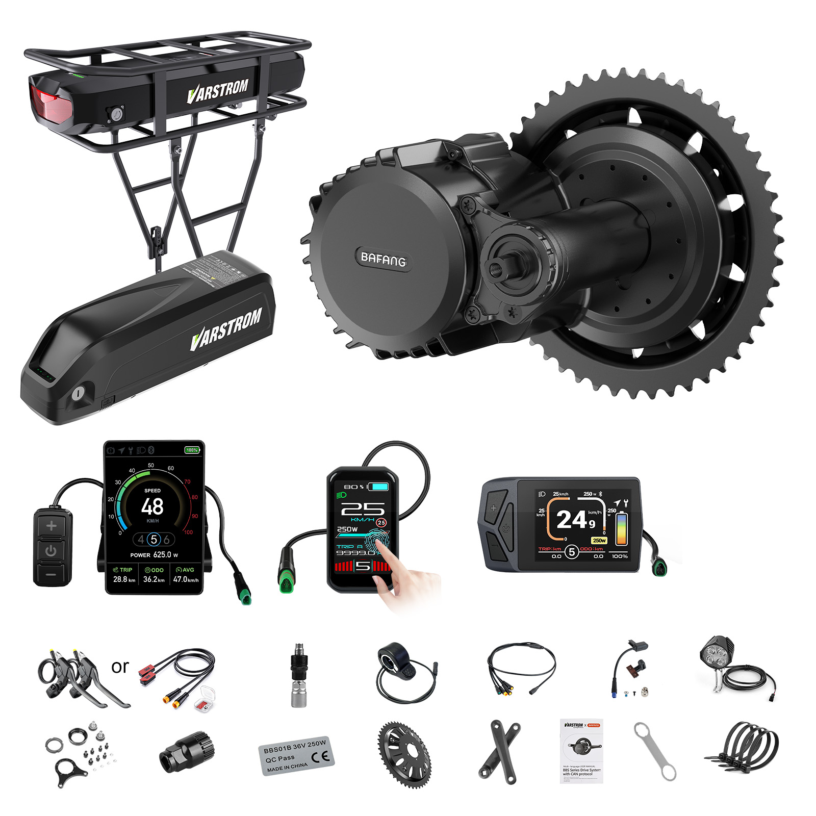 [Spedizione USA] Kit Motore Ce - Mid Drive Motor Kit 52V 1000W recensione e prezzo