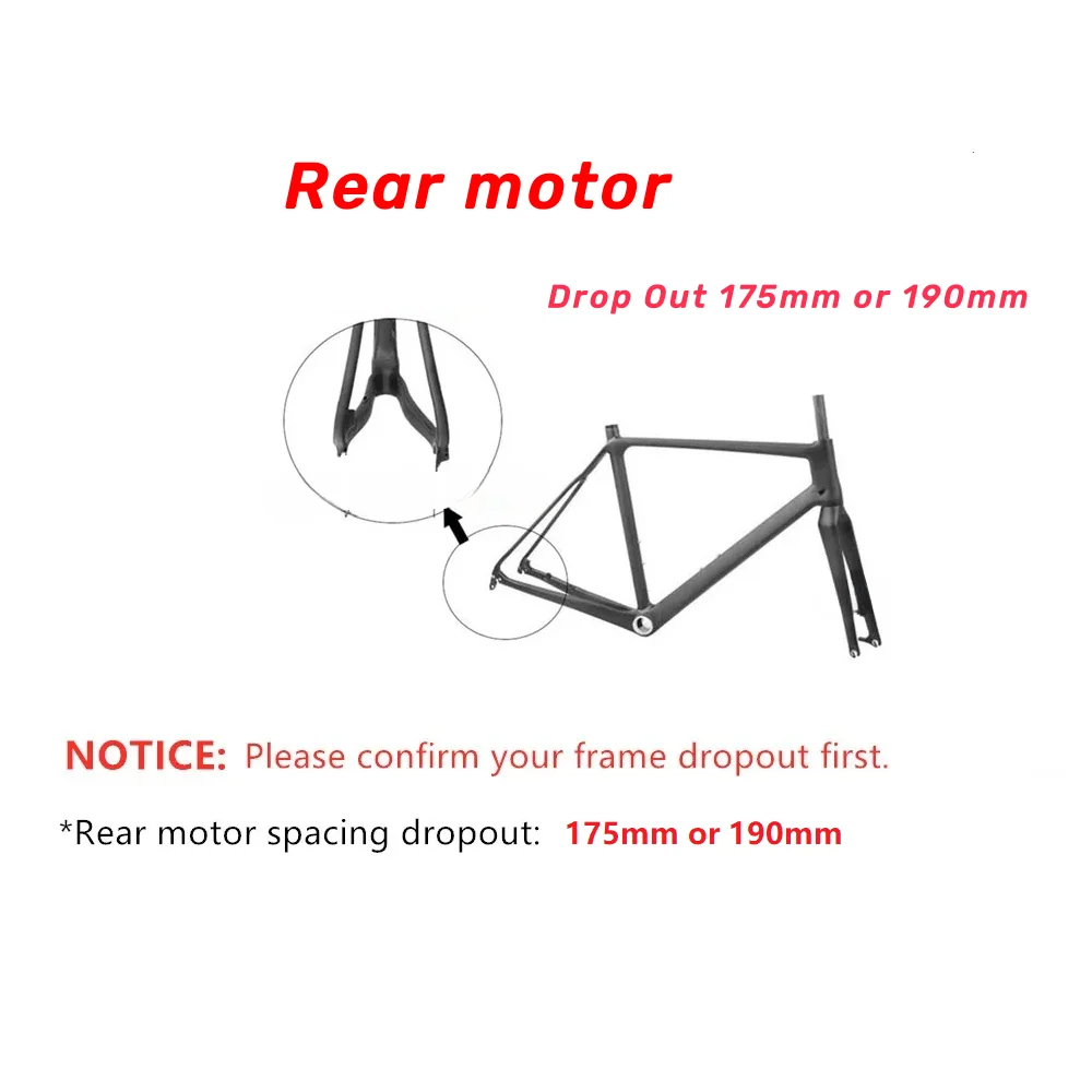 Kit di conversione eBike con m - 72V 5000W Hub Motor Kit recensione e prezzo