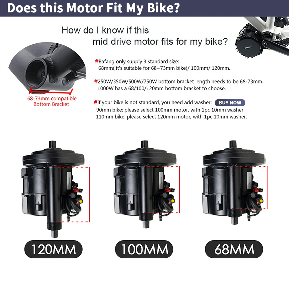 Bafang BBSHD 1000W 52V 48V 68m - Bafang Bbshd 1000W Conversion Kit recensione e prezzo
