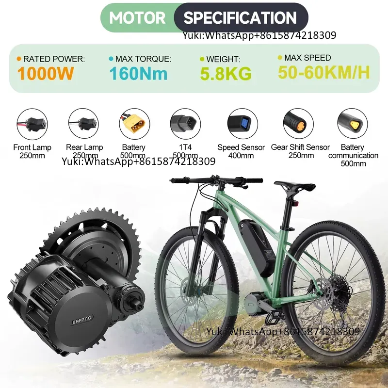 Motore Centrale BBSHD 1000W 48 - Mid Drive Motor Kit 52V 1000W recensione e prezzo