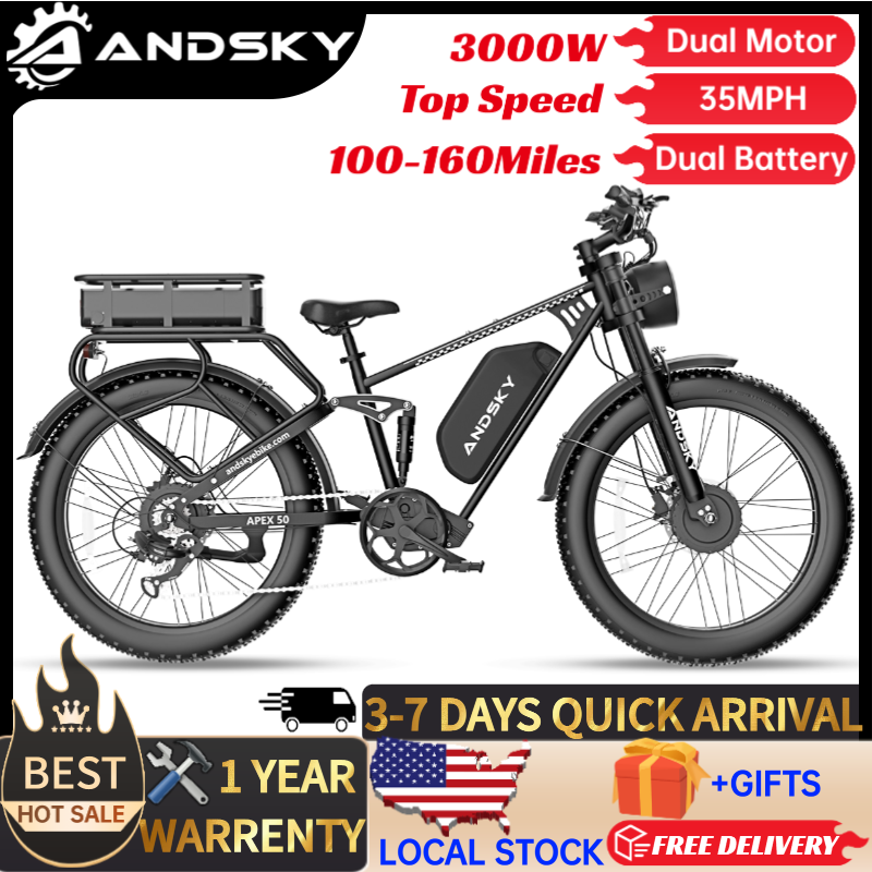 Bici Elettrica ANDSKY Apex50 A - Mid Drive Motor Kit 52V 1000W recensione e prezzo