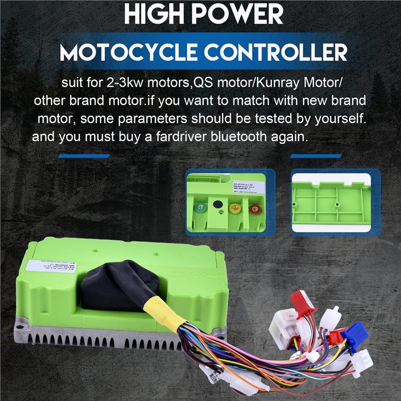 Fardriver 48V-72V 80A 3KW Cont - Sine Wave Controller 48V 72V 80A recensione e prezzo